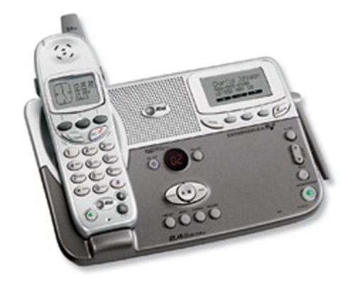 AT&T E2525 2.4 GHz DSS Expandable Cordless Phone with Answering System