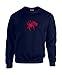SDI NCAA Mascot Foil Crew Neck Sweatshirt