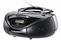 Grundig RR CD 3700 MP3 tragbares Stereoradio (Radio, CD) silber/schwarz