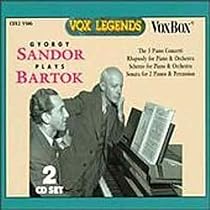 Gyorgy Sandor Plays Bartók