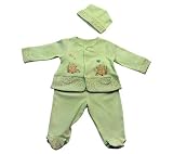 Embroidered chick chick Jacket, pant and matching cap set, 100% pima cotton, softest cotton in the world