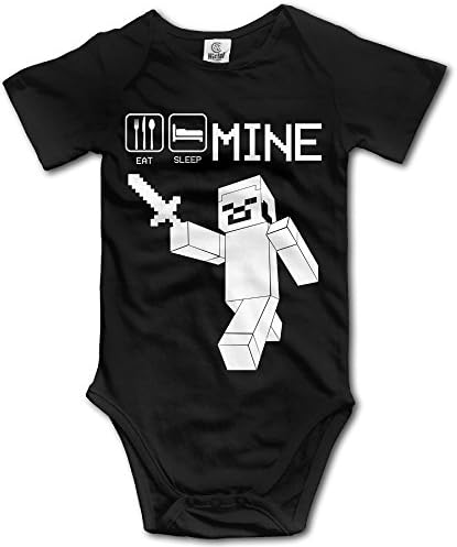Eat Sleep Mine Baby Onesie Toddler Clothes Funny
