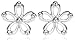 Sterling Silver Flower Earrings