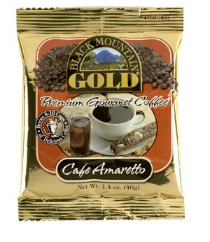 Café Amaretto - Flavored Ground Coffee for 1 Pot by Black Mountain Gold Coffee