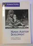 Human auditory development