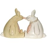 Westland Giftware Studio H Hunny Bunnies Salt and Pepper Shaker Set, 3-Inch