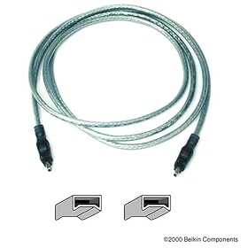 Belkin IEEE 1394 FireWire Cable (4-pin/4-pin) 1.8m