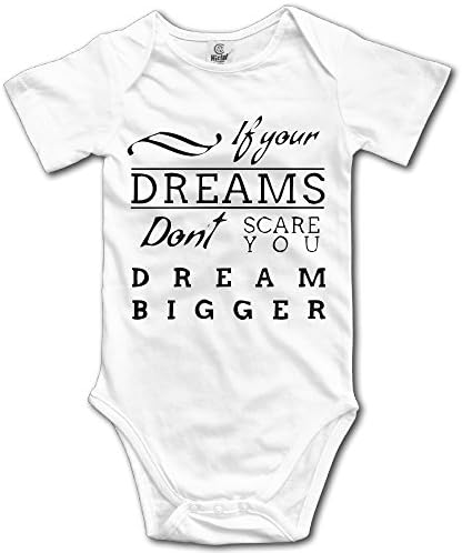 If Your Dreams DonĂ¢â‚¬t Scare You Kids Boys Girls Baby Onesies Clothing Organic
