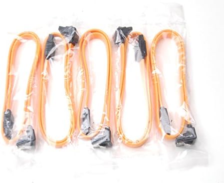 AIRTHD®90 Degree Right angle 6.0 Gbps Sata III Cable 18 Inches in Yellow Pack of 2