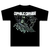 CEPHALIC CARNAGE - Flying Saucers - Black Women's / Girls T-Shirt (Girlie / Babydoll)