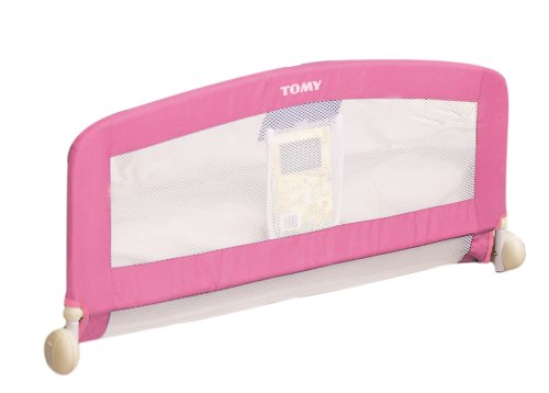 Childrens Toyshop  Toys : Tomy : Folding Bed Rail - Pink