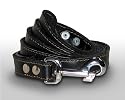 2 Ply Leather Leash 72" x 1", Black