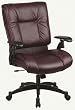 Deluxe Burgundy Conference Chair With Cantilever Arms By Office Star