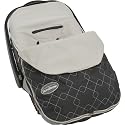 JJ Cole Lite Embroidered Infant Bundle Me - Graphite