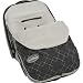 JJ Cole Lite Embroidered Infant Bundle Me - Graphite