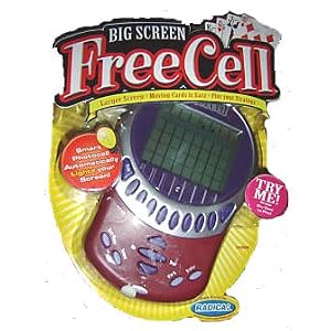 Free Cell Big Screen by Radica