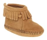 Minnetonka Velcro Back Flap Bootie