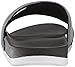 adidas Men's Adilette Supercloud Plus Slides, Core Black/White/Vista Grey, 9