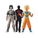 Dragon Ball Z Ultimate Figure Series 6 : Figure #1 - ~2" Black and White Android 17 / Super Saiyan Goku and Mystery Figure
