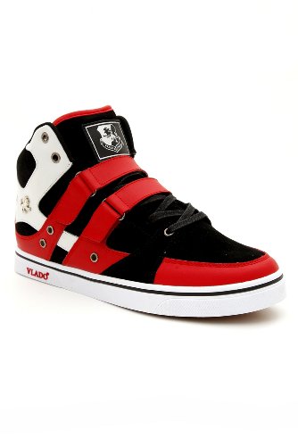 Vlado Knight Red Black White High-Top Sneakers product image