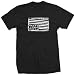 ADELINE RECORDS FLAG record label living end BW SHIRT