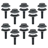 Malibu Outdoor Tier Ten-Light Solar Powered Light Kit, Black Plastic #LZ1-10