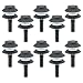 Malibu Outdoor Tier Ten-Light Solar Powered Light Kit, Black Plastic #LZ1-10