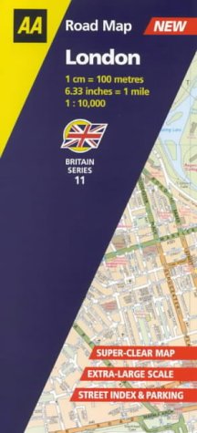 City Travel Guides Discounted  Books : Road Map London (AA Road Maps)