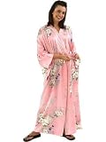 Ladies Silk Kimono 'Morning Flower' - Pink