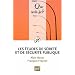 Les �tudes de s�curite publique