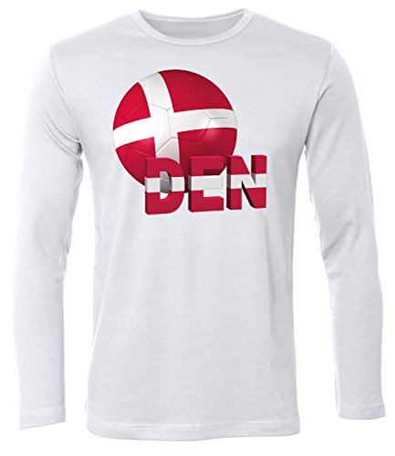 FUSSBALL – FANARTIKEL – Dänemark FANSHIRT 5140(HL) Gr. M