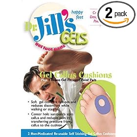 Gel Callus Cushion, 2 Pack!