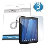 Infinite Products VectorGuard Screen Protectors for HP TouchPad (3 Pack) CLEAR