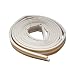 M-D Building Products 2576 All-Climate Edam Weatherstrip, P Strip, 17 Feet, White