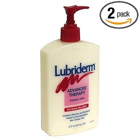 Lubriderm Advanced Therapy Lotion for Extra-Dry Skin, 16-Ounce Pump Bottles (Pack of 2)