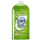 Dawn Direct Foam Dishwashing Foam, Refill, Lime Surge Scent, Case Pack, Six - 30.9 Fluid Ounce Bottles