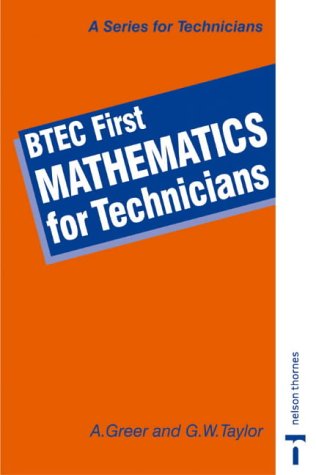 BTEC First Mathematics for Technicians