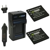 Wasabi Power Battery and Charger Kit for Casio NP-120 and Casio Exilim EX-S200, EX-ZS10, EX-ZS15