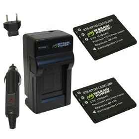 Wasabi Power Battery and Charger Kit for Casio NP-120 and Casio Exilim EX-S200, EX-ZS10, EX-ZS15
