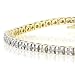3 Carat Diamond 14K Straight Line Link Bracelet (3.00ctw, J-K, I2-I3)