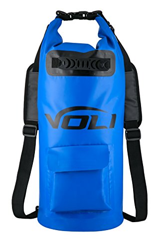 Voli Dry Bag Backpack 20L - Dry Backpack is Guaranteed Waterproof - Wear it as a Waterproof Backpack or Over the Shoulder - the Perfect Dry Bag 20L for Kayaking, Hiking, and other Outdoor Activities