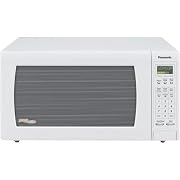Panasonic NN-H765WF Full-Size 1-3/5-Cubic-Foot 1250-Watt Microwave Oven, White