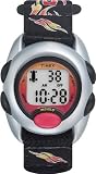 Timex Kids' T78751 Digital Flames Fast Wrap Velcro Strap Watch