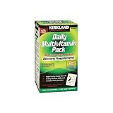 Kirkland Signature Daily Multivitamin Pack With Energy Boosting Nutrients, 100 Packets