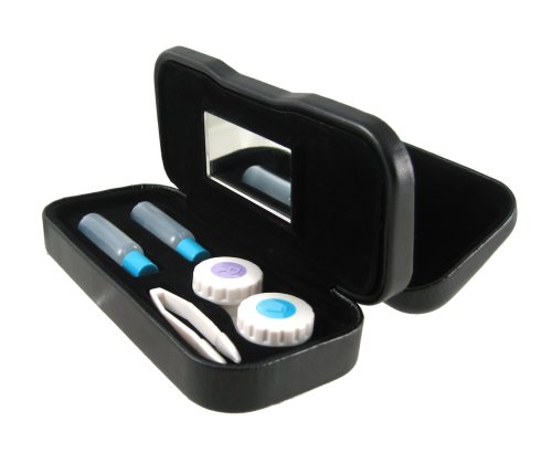 3 Tier Eyeglass & Contact Lens Case Kit