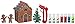DohVinci Style Your Season Gingerbread House Design Kit