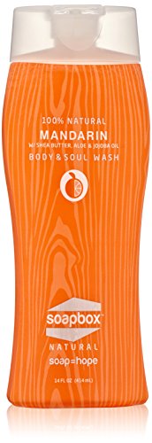 Soapbox Soaps All-Natural Body Wash, Mandarin