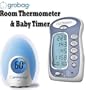 Grobag Egg Digital Room Thermometer with Itzbeen Baby Care Timer {Blue}