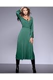 Newport News Together Wrap scoopneck dress