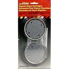 AO Safety Replacement Cartridges (Organic Vapor) - 2-pk.